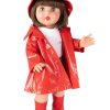 Mariquita Perez Con Impermeable Rojo