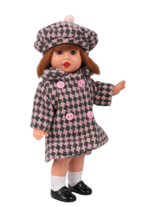 Mini Mariquita Pérez Abrigo Invierno Pelirroja26-27