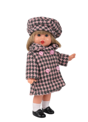 Mini Mariquita Pérez Abrigo Invierno Rubia 26-27